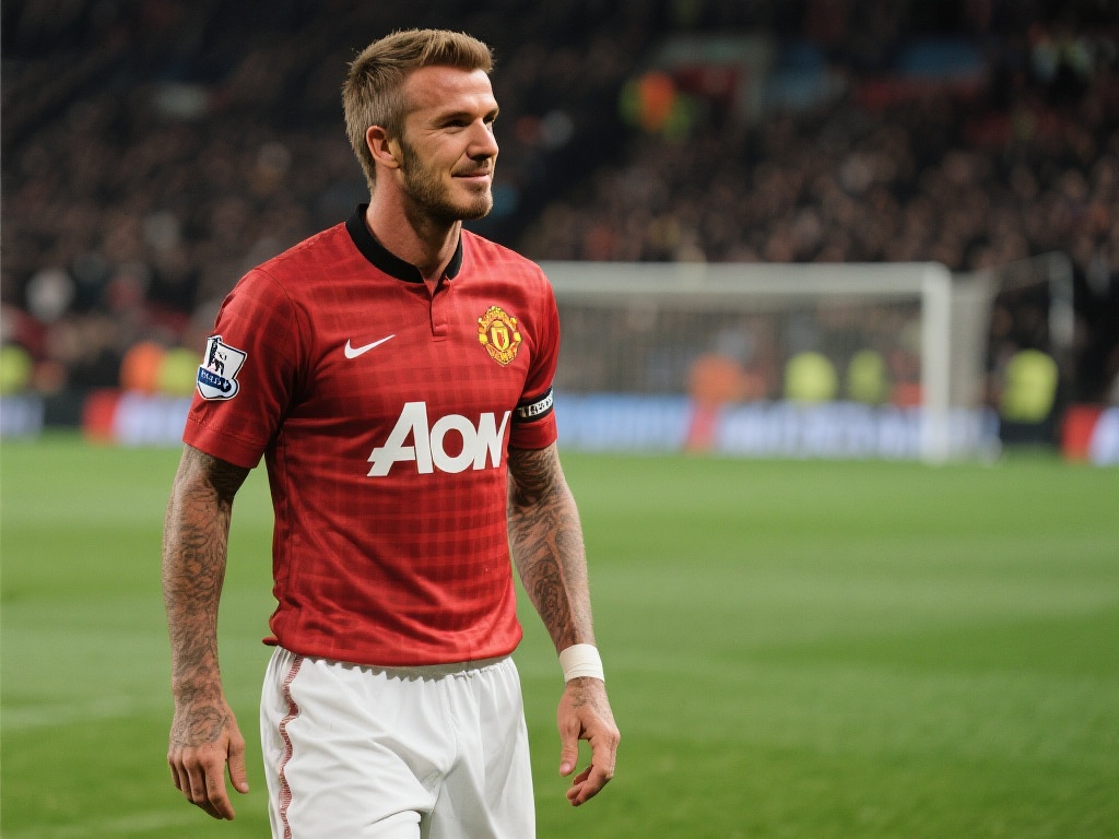 贝克汉姆:感恩50岁回首,一生足球荣光 此外,他作为一代人的偶像,也始终扮演着积